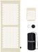 LifeGoods Acupressuur Mat XL - 128x48x2cm - Spijkermat met Kussen - Shakti mat - Spijkerbed Incl. 2x Triggerpoint Bal - Beige/Wit