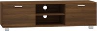 vidaXL Tv-meubel 140x40,5x35 cm bewerkt hout bruin eikenkleur