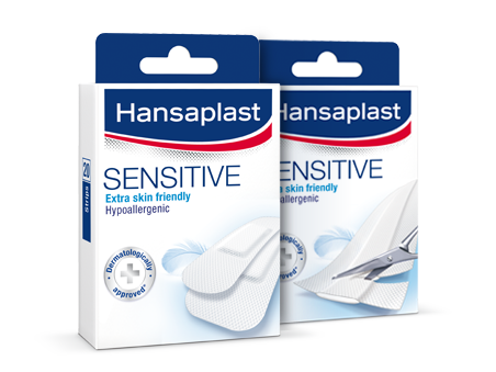 Hansaplast Sensitive 1m x 6cm - 46040 - 10 stuks