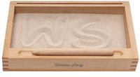 Wooden Story Petit bac à écrire Montessori de Sable