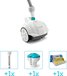 Intex ZX50 Zwembadstofzuiger - Automatisch - 28007 - Incl. Thermometer, Chloordrijver & Scrubborstel
