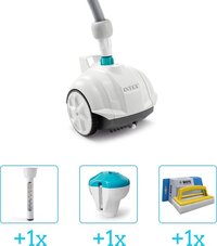 Intex ZX50 Zwembadstofzuiger - Automatisch - 28007 - Incl. Thermometer, Chloordrijver & Scrubborstel