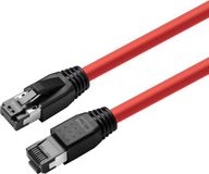 Microconnect MC-SFTP8015R netwerkkabel Rood 1,5 m Cat8.1 S/FTP
