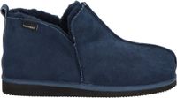 Shepherd Of Sweden Shepherd Anton Pantoffels Heren Donkerblauw Suède Lamswol Maat 42
