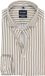 OLYMP Smart Business modern fit chemise - tricot - marron à rayures blanches - Facile à repasser - Tour de cou : 38 (Taille UE : S)