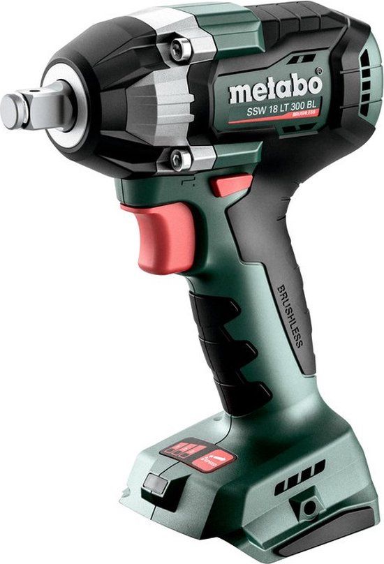 Metabo SSW 18 LT 300 BL Accu-slagmoersleutel - 18V - 300 Nm - Zonder accu