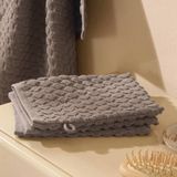 NOUS Living washand taupe (set van 3) (15x21 cm)