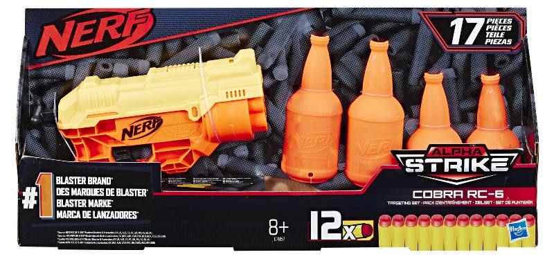 Hasbro NERF Alpha Strike Cobra RC-6 Target Set