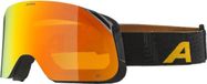 Alpina Blackcomb Q-Lite Skibril - Zwart Geel