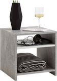 Fd Furniture Lund Nachtkastje 40 cm hoog grijs beton
