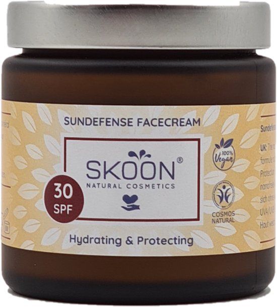 Skoon Face Cream Sundefence Hydrating & Protecting SPF30 - 100ml