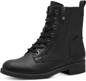 Tamaris - Dames - Veterboots - Zwart