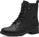 Tamaris - Dames - Veterboots - Zwart
