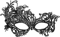 Boland - Kanten masker Masquerade zwart