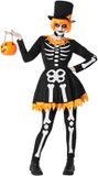 Boland - Kostuum Funky skeleton (XL) - Volwassenen - Skelet - Voodoo - Day of the Dead - Cosplay - Themafeest