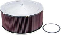 K&N luchtfilter 14'' - 130mm flens dropbase (60-1460)