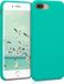 kwmobile telefoonhoesje geschikt voor Apple iPhone 7 Plus / iPhone 8 Plus - Hoesje met siliconen coating - Smartphone case in turquoise