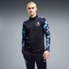 PUMA Premier League Reactivity slimfit shirt met kwartrits voor Heren, Blauw/Wit, Maat XL