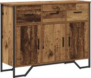 vidaXL Dressoir Oudhout 97 x 32,5 x 74,5 cm