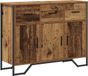 vidaXL Dressoir Oudhout 97 x 32,5 x 74,5 cm