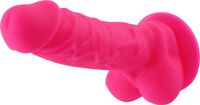 Hismith Dildo KlicLok Medium 20-23 CM Roze