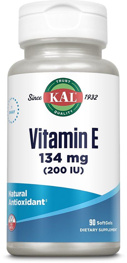 Kal Vitamine E 200 IU Softgels
