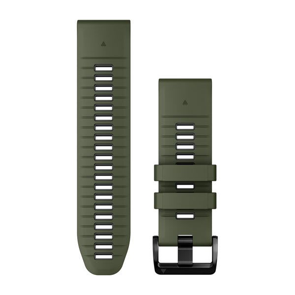 Garmin QuickFit® 26mm horlogeband - Moss/Graphite siliconen