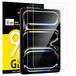 NEW'C 2 Stuks, Screen Protector voor iPad Pro 11 inch M4 (2024),Model A2836 A2837 A3006, Gehard Glass Schermbeschermer Film 0.33 mm ultra transparant, ultra resistent