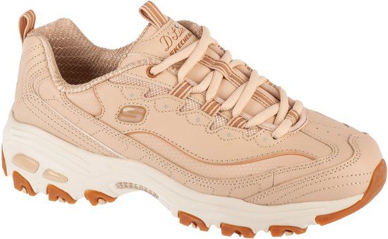 Skechers D'Lites GOOD NEUTRAL Lage Sneakers voor dames - Natuurlijk - Maat 38