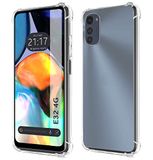 Beschermhoes Motorola Beschermhoes van siliconen, schokbestendig, transparant voor Motorola Moto E32 4G
