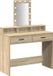 vidaXL Kaptafel - Bruin - 100 x 41 x 140 cm - Bewerkt hout