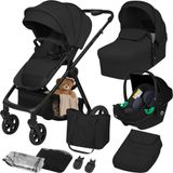 Lionelo Greet Kinderwagen 3-in-1 - Zwart