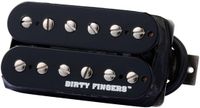 Gibson Dirty Fingers Quick Connect Rhythm, Double Black - Humbucker pickup pour guitares
