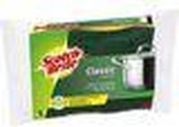 Scotch Brite Scotchbrite Cellulose Sponge Classic, Color Yellow Green
