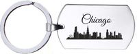 MC Living KadoExpress Sleutelhanger RVS - Chicago