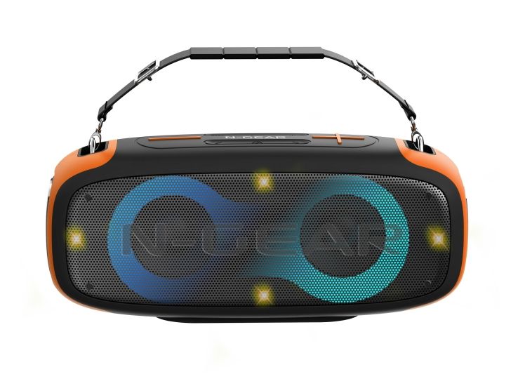 N-Gear Blazooka 830 - Bluetooth Speaker - Karaoke Set - Partybox - IPX5 Waterdicht