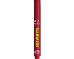 NYX Professional Make Up Fat Matte Lipstick - Plushin Plum