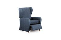 Eysa 3D-bankovertrek, blauw, 1 plek.