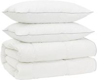 vidaXL - 90% Ganzendons Dekbed Set FULDA 3 st 200 x 240 cm Alle seizoenen