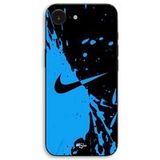 Nike iPhone 17-hoesje met logo in zwart en blauw Maniacase