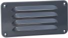 Nedco Schoepenrooster Ooster Aluminium Grijs - 180x90 mm