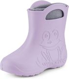 Ladeheid LA-CA-FrogWinter Kinder Regenlaarzen - Rubber - met Binnenschoen - EVA - Wasbare Binnenschoen