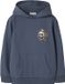 NAME IT Jongens Sweater NKMBASTIAN LS SWE WH BRU BOX PS NOOS - Vintage Indigo