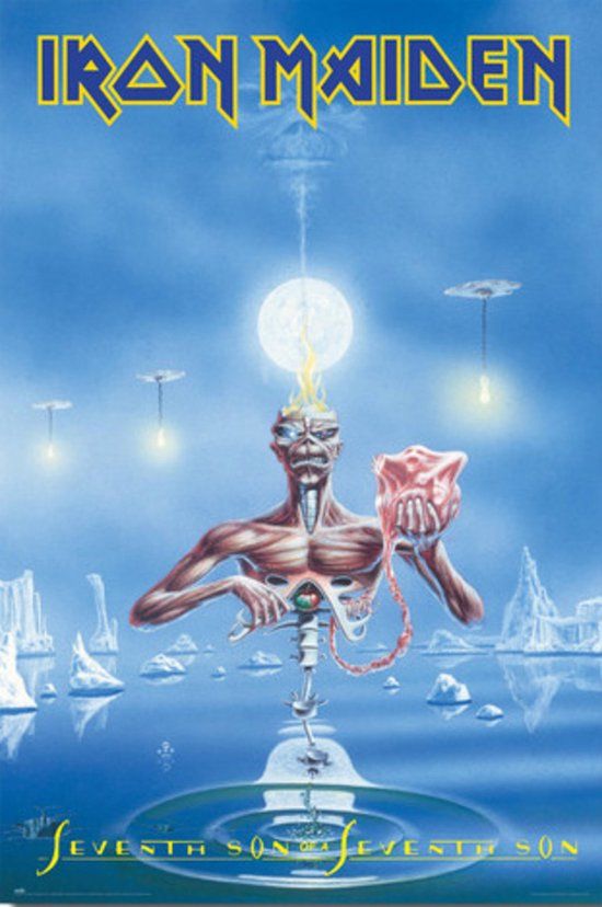 Grupo Iron Maiden Poster - Seventh Son of a Seventh Son 61x91.5cm