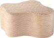 Wigiwama Corduroy Cloud Pouffe / Poef - Ø40x25cm - Brown Sugar