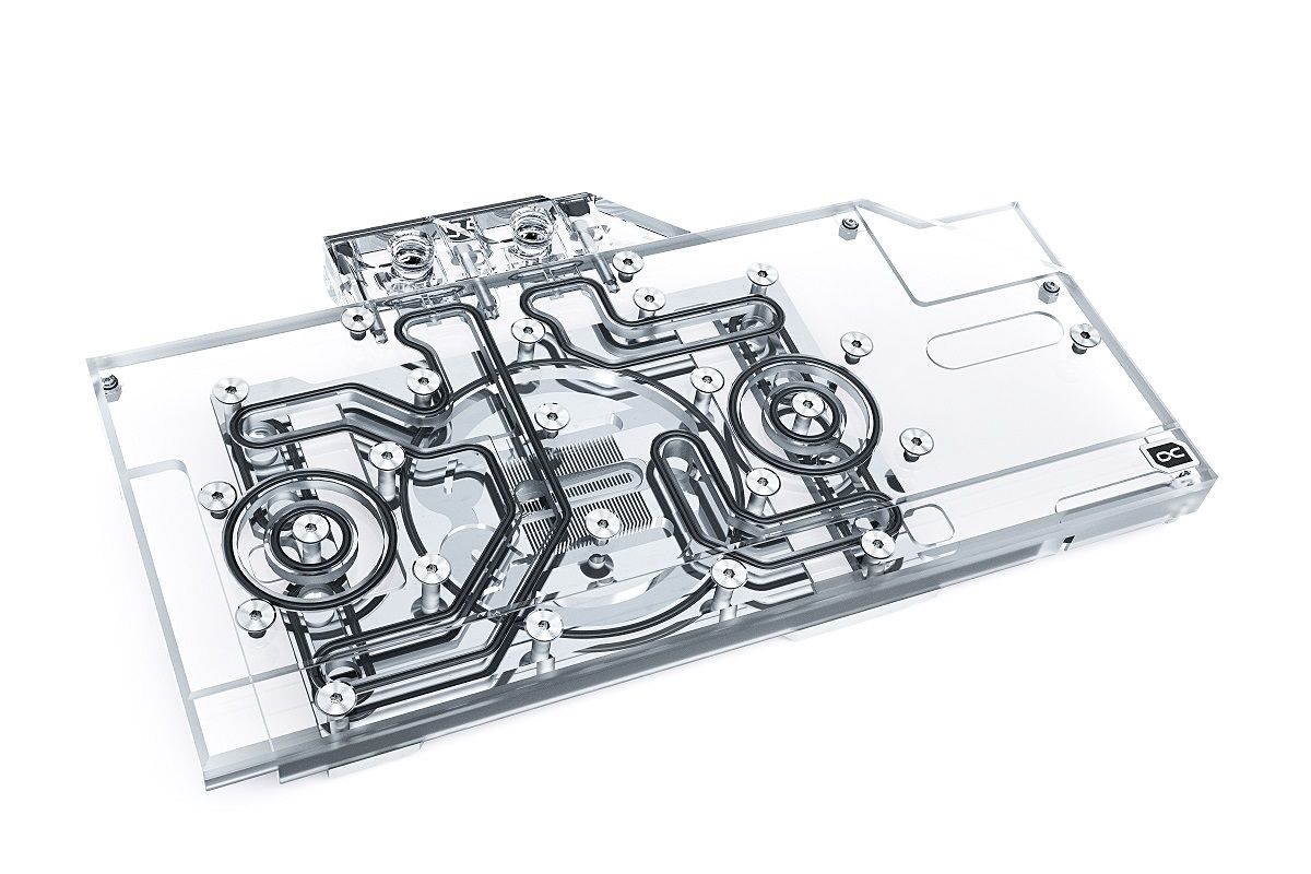 AlphaCool Aurora Acryl GPX-A Zwart, Transparant
