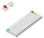 NuPhy Air65 V3, clavier mécanique sans fil, Bluetooth/2,4 GHz/USB-C, disposition QWERTY (Royaume-Uni) - Nova White / Red nano