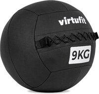 VirtuFit Wall Ball Pro - 9 kg - Zwart