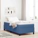 Maison Exclusive - Sommier de lit plateforme bleu 90 x 200 cm en velours côtelé