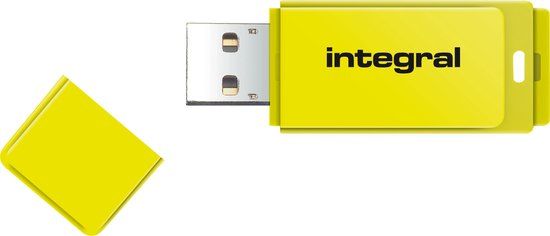 Integral Neon USB-stick 32GB - Yellow